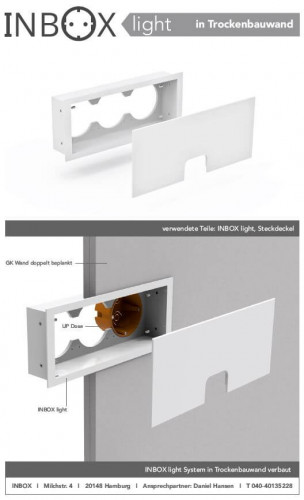 3er INBOX light + waagerechter Deckel